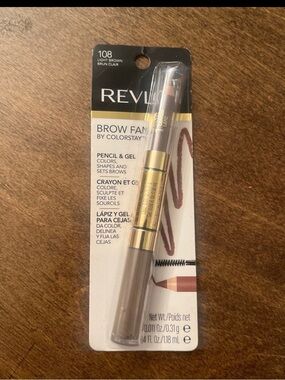 BNIB Revlon Brow Fantasy Colorstay Light Brown Pencil and Gel